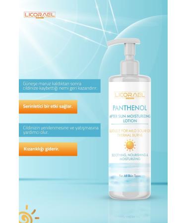 Licorael Dubai After Sun Panthenol Cream - Buy Online on GoSupps.com