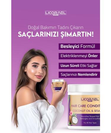 Licorael Dubai Hair Mask (Hair Care Conditioner) 200ml - Buy Online on GoSupps.com
