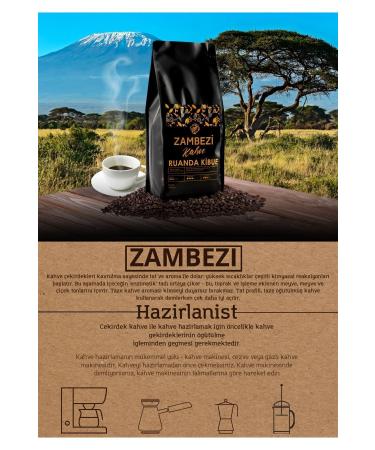 Zambezi Rwanda Kibue Bean Filter Coffee Bean Espresso Fil 1 Kg - Buy Online on GoSupps.com