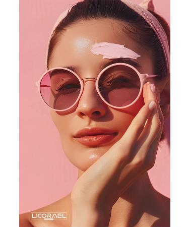 Licorael Dubai Pink Sunscreen Blue Light Protection Brightening Tone Equalizer Vitamin B5 Hyaluronic Acid Spf30 - Buy Online on GoSupps.com