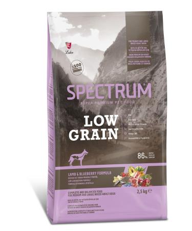 Spectrum Medium and Large Breed Adult Dogs Lamb & Blueberry Formula 2.5 Kg