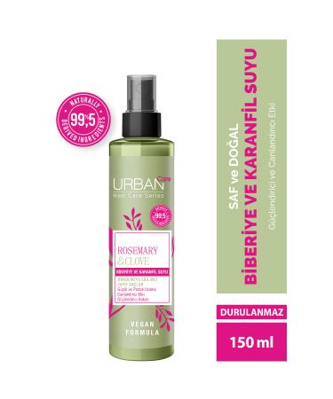 Urban Care Rosemary & Clove Rosemary and Clove Water 99.5% Natural and Pure 150 ml