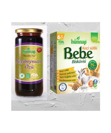 Jujube Carob Extract 640 gr+ Goat Milk Baby Biscuit