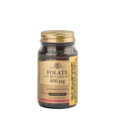 Solgar Folate 400 Mg 50 Tablets