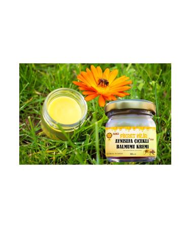 Fikret Bilir Bee Farm Beeswax Cream with Calendula Flower Extract Natural and Additive-Free 30ml