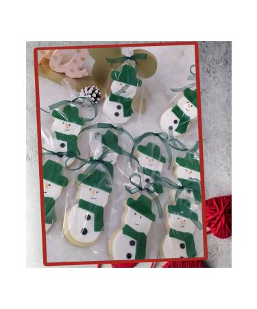 Mira's Hobbies Snowman Christmas Boutique Cookies 20 Pieces Cookies (PLEASE READ THE DESCRIPTION)