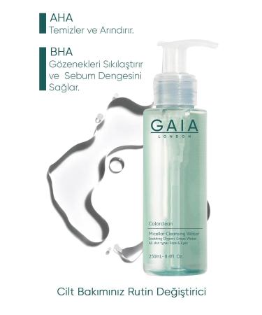 Gaia London Pore Tightening and Purifying Toner 250ml Oily/acne Prone Skin (COLOR CLEAN) - Buy Online on GoSupps.com