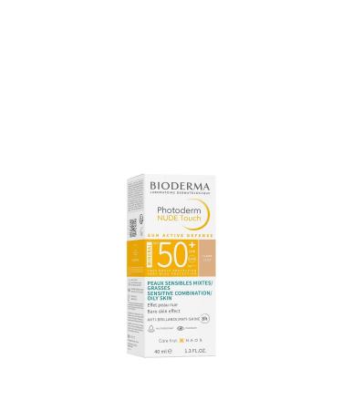 Bioderma Photoderm Nude Touch Spf 50+ Light Sunscreen 40ml - Buy Online on GoSupps.com