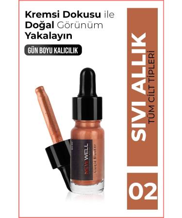 New Well Liquid Blush (pearlescent) No02