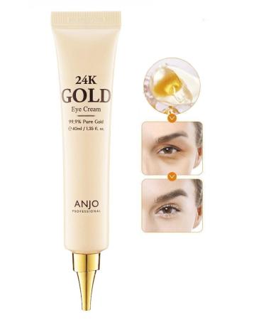 Anjo 24k Gold Anti-Blemish and Anti-Wrinkle Korean Eye Cream 40ml - Buy Online on GoSupps.com