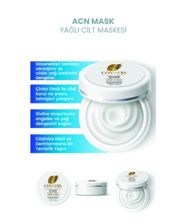Cosmess Acne Mask 150 ml Anti-Acne and Firming Mask - Acness