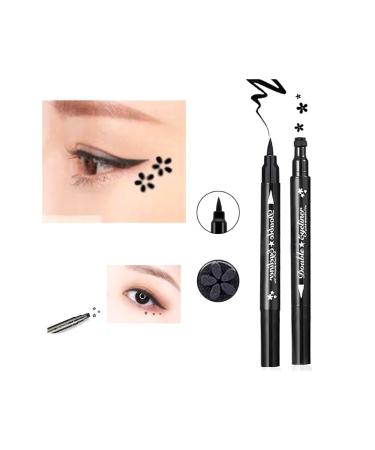 Lesvip's Double-sided star and flower stamped pencil eyeliner - Buy Online on GoSupps.com
