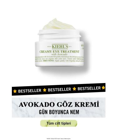 Kiehl's CREAMY EYE TREATMENT AVOCADO INTENSE MOISTURIZING EYE CREAM 14 ML PSSN3724