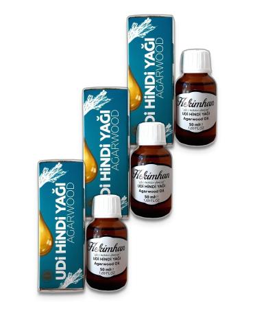 hekimhan herbal medicinal plants world Herbal Natural 3 Pieces Udi Turkey Oil 50 Ml