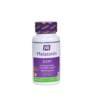 Natrol Time Release 100 Tablets Me-latoninn
