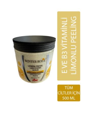 Countess Winter Rose Lemon Facial Lightening Scrub