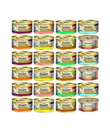 Gourmet Purina Gold 24x85gr Mixed Pack