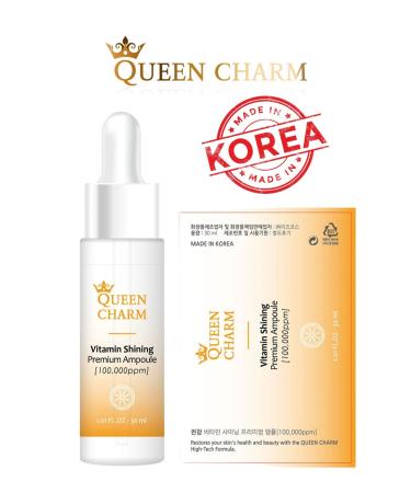 QUEEN CHARM Brightening Vita-C Premium Serum for Blemished Skin