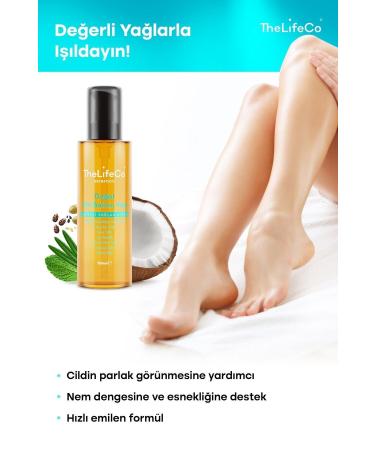 TheLifeCo Skinfood Precious Oils Series Natural Skin Care Oil 150 Ml - Buy Online on GoSupps.com