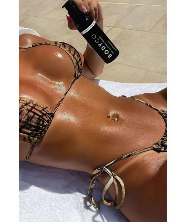 Bodyco Cacao Tanning Oil - Intensive Tanning Cocoa Butter - Self Tanning Mousse - Bronzing Foam - Buy Online on GoSupps.com