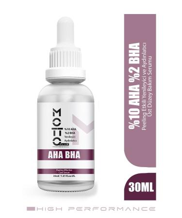 Motto Plus Professional AHA 2% BHA Renewing and Brightening High Level Peeling Care Serum 30ml