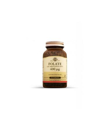 Solgar Folate 400 Mg 50 Tablets