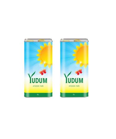Yudum Sunflower Oil 5 L x2 Tins