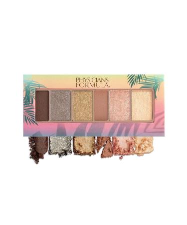 Physicians Formula Butter Bronzed Nudes Eyeshadow Palette Colorful 6 Bronze Powder Shimmer Nude Shimmer Vegan