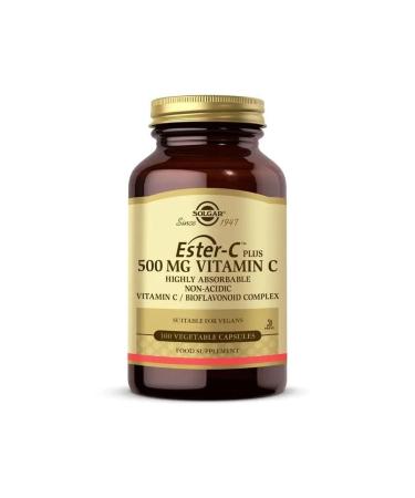 Solgar Ester-c Plus 500 Mg 100 Capsules