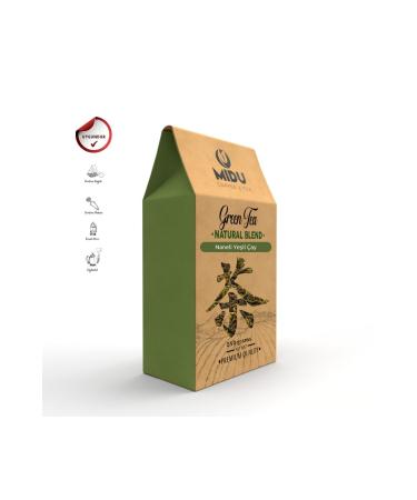 M DU COFFEE & TEA MINT GREEN TEA 250 GR.