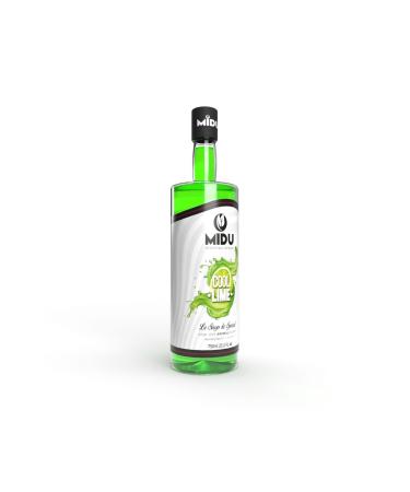 MIDU COFFEE & TEA COOL LIME SYRUP 75 CL