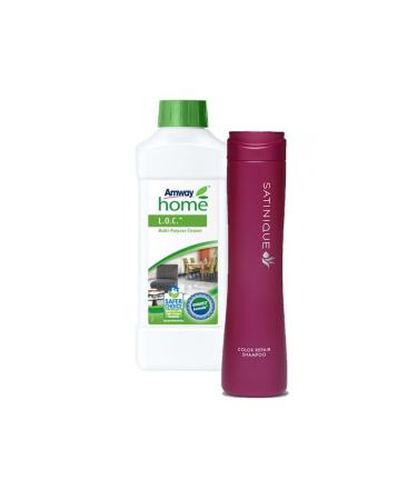Avon Satinique Shampoo for colored hair 280ml + general cleaning lotion