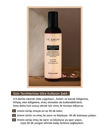 Lekriss cosmetics Cellulite and Stretch Mark Removal Firming Specially Formulated Cream - Buy Online on GoSupps.com