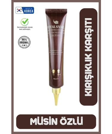 Cristian Dean Firming Repairing and Nourishing Pure Snail Mucus Extract Sensitive Eyelid and Eye Contour Cream