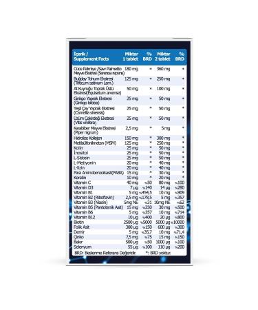 Eeose Vitanorsk H For Men (Against Hair Loss 45 Tablets) - Buy Online on GoSupps.com