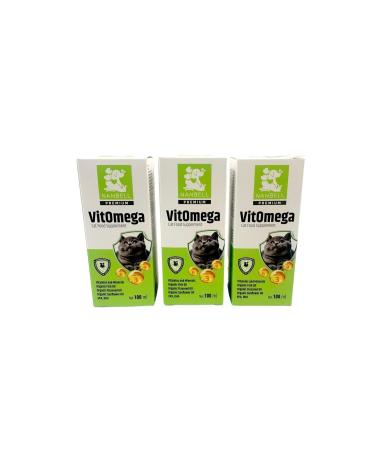 Nanbell 3 Boxes VitOmega for Cats 100 ml