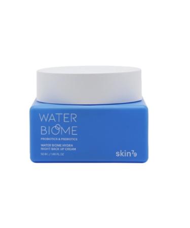 Skin79 Water Biome Hyaluronic Acid - Skin Barrier Repair - Probiotic Intensive Moisturizing Night Cream 50ml - Buy Online on GoSupps.com