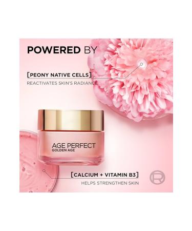 L'Oreal Paris Age Perfect Golden Age - B5 Peony Rose Extract Radiance Revitalizing Moisturizing Cream 50ml - Buy Online on GoSupps.com