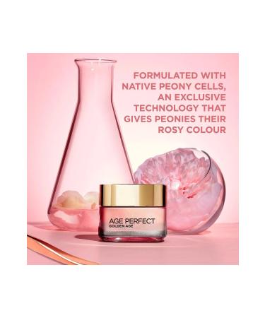 L'Oreal Paris Age Perfect Golden Age - B5 Peony Rose Extract Radiance Revitalizing Moisturizing Cream 50ml - Buy Online on GoSupps.com