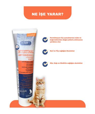 Dr. Clauder Dr.clauders Intestinal Anti Hairball Hairball Control Cat Paste 100 Gr - Buy Online on GoSupps.com