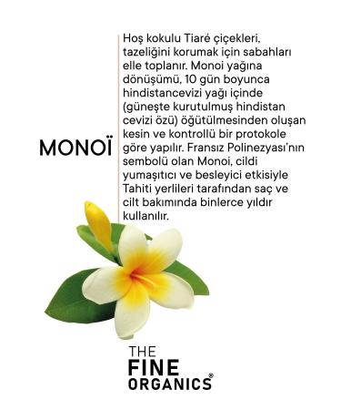 THE FINE ORGANICS Monoi Therapy Keratin & Collagen & Hyaluronic Acid Healthy Growth Helping Hair Care Mask 300ml - Buy Online on GoSupps.com