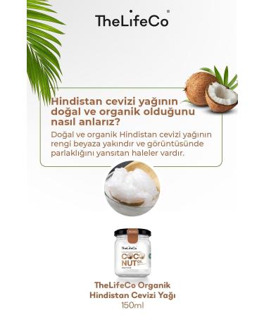 TheLifeCo Organic Cold Pressed Coconut Oil 150 Ml (vegan) - Buy Online on GoSupps.com