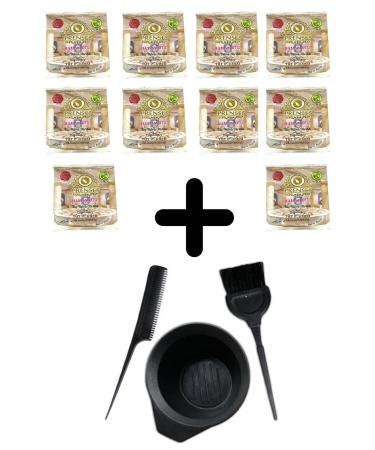 PRINCESS Rose Scented Depilatory Powder Hammam Herb 150 G X 10 Pieces Dye Container