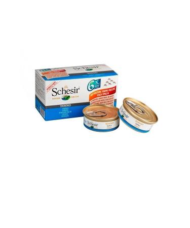 Schesir Multipack Tuna Cat Canned Food 6 X 50 Gr