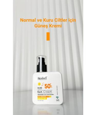 Reshell Spf 50 Face Sun Cream High Protection Uva-uvb 100 ml - Buy Online on GoSupps.com