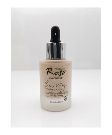 Roesia Rose Cosmetics Rose Luxury Metallic Glow Liquid Illuminator 30 ml