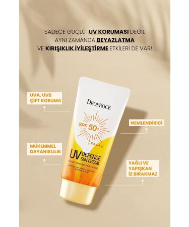 DEOPROCE Tone Equalizing Brightening Anti-Aging High Protection Spf50 Sun Cream 50 ml - Buy Online on GoSupps.com