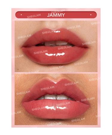 SHEGLAM Glaze Daze Lip Gloss-Apple Spice Shiny Tinted Lip Gloss High Gloss Finish Plumping Lip Care - Buy Online on GoSupps.com