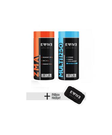 Effive Nutrition Multi1250 120 Tablets + ZMA 120 Capsules