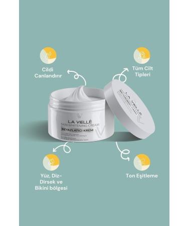 La Vielle Underarm-Knee-Elbow and Bikini Area Skin Whitening Cream 100 Ml - Buy Online on GoSupps.com